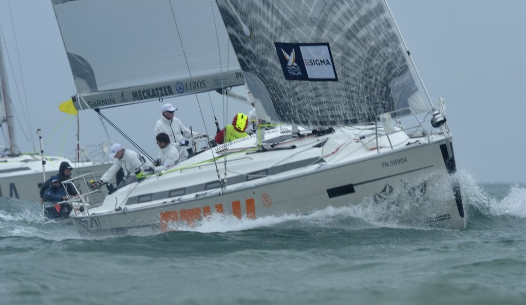 Peter Gilmour and his YANMAR Racing Team - WMRT 2011 Match Race Germany © Chris Davies/AWMRT